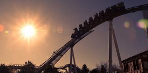 Rollercoaster in Thorpe Park